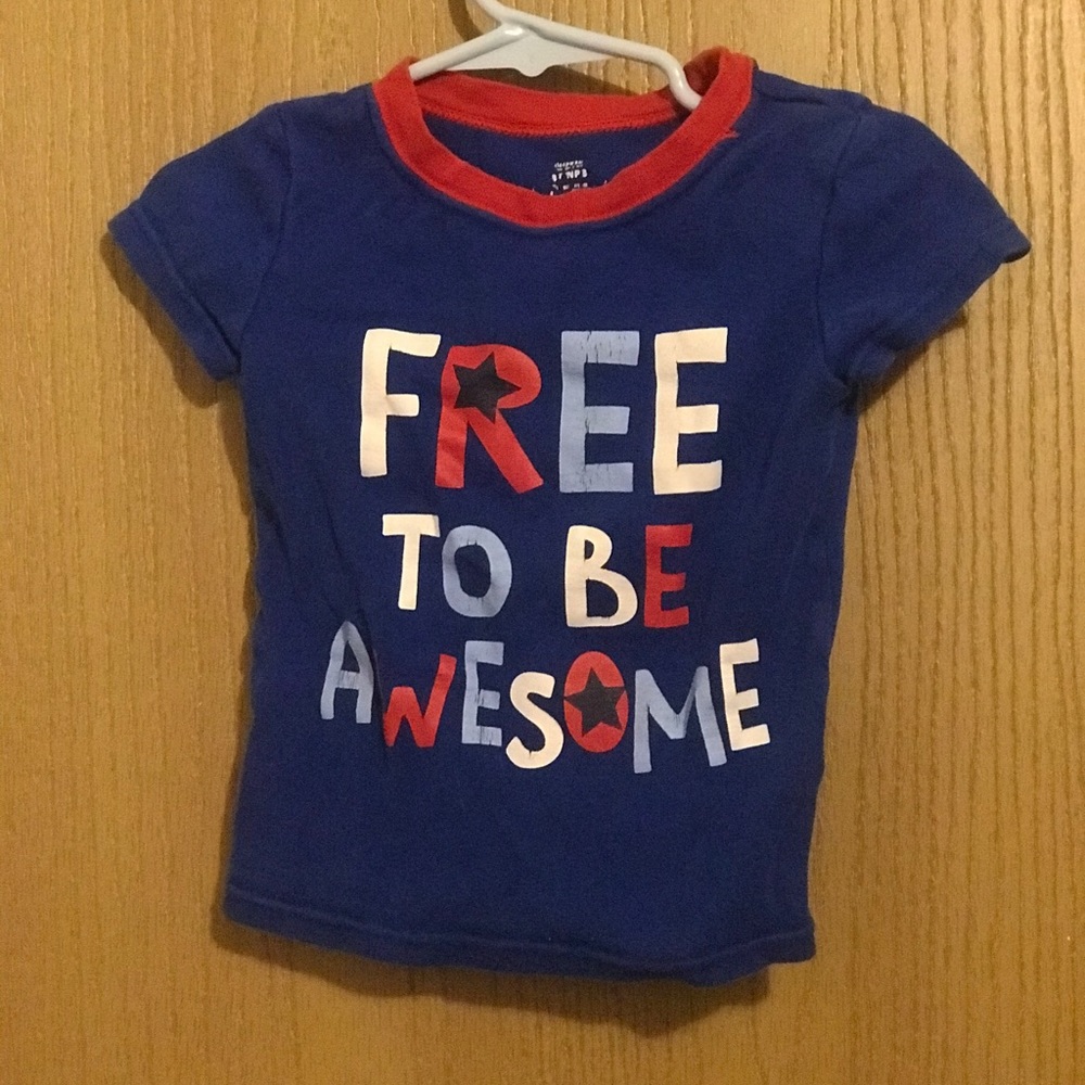 Boys pj shirt